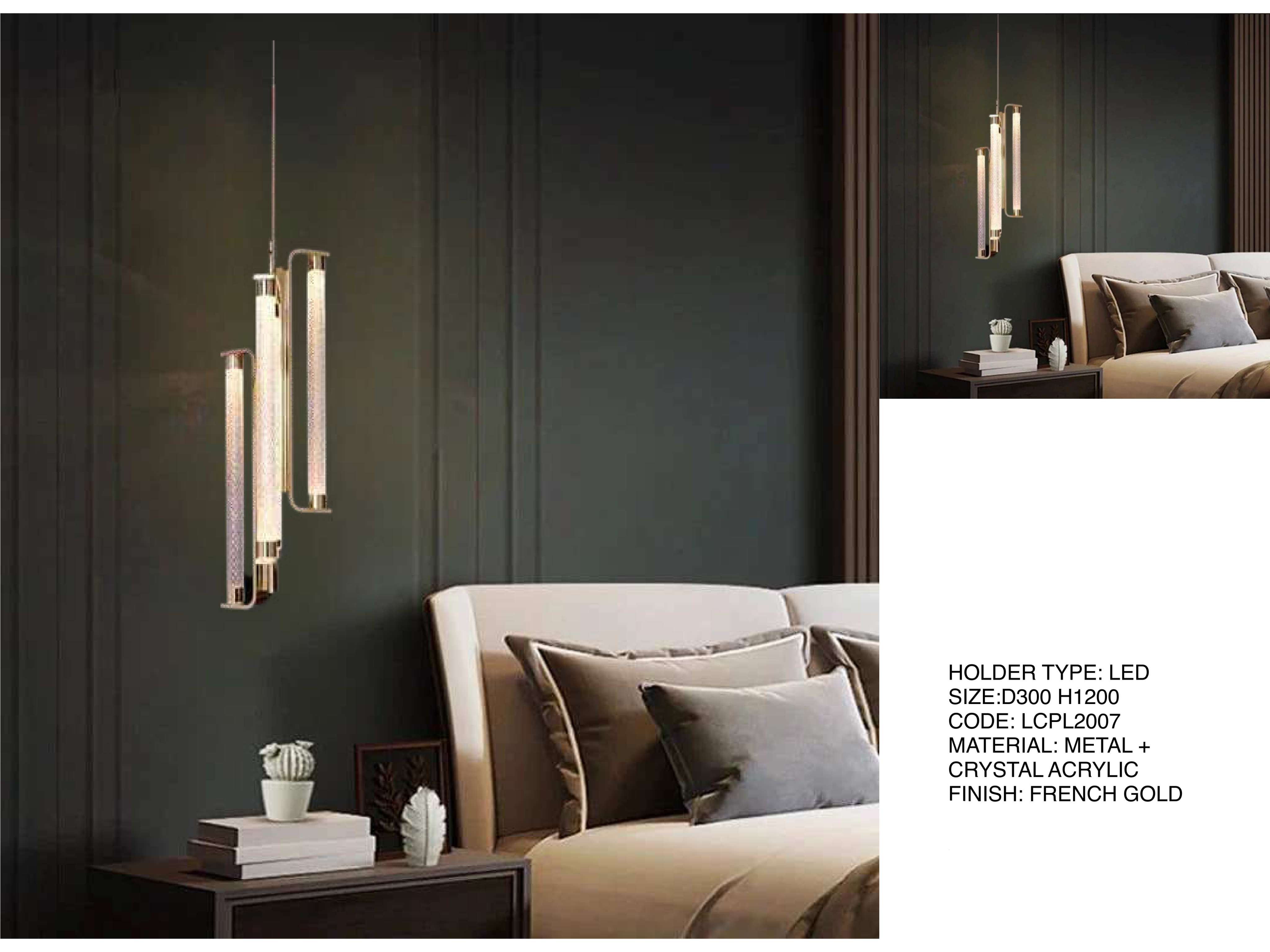 Beyond Lights - Crystal Pendant Light- LCHL